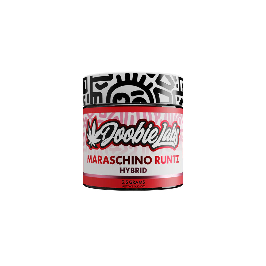 Photograph of product: Doobie Labs | Flower | Hybrid | Maraschino Runtz - 3.5g