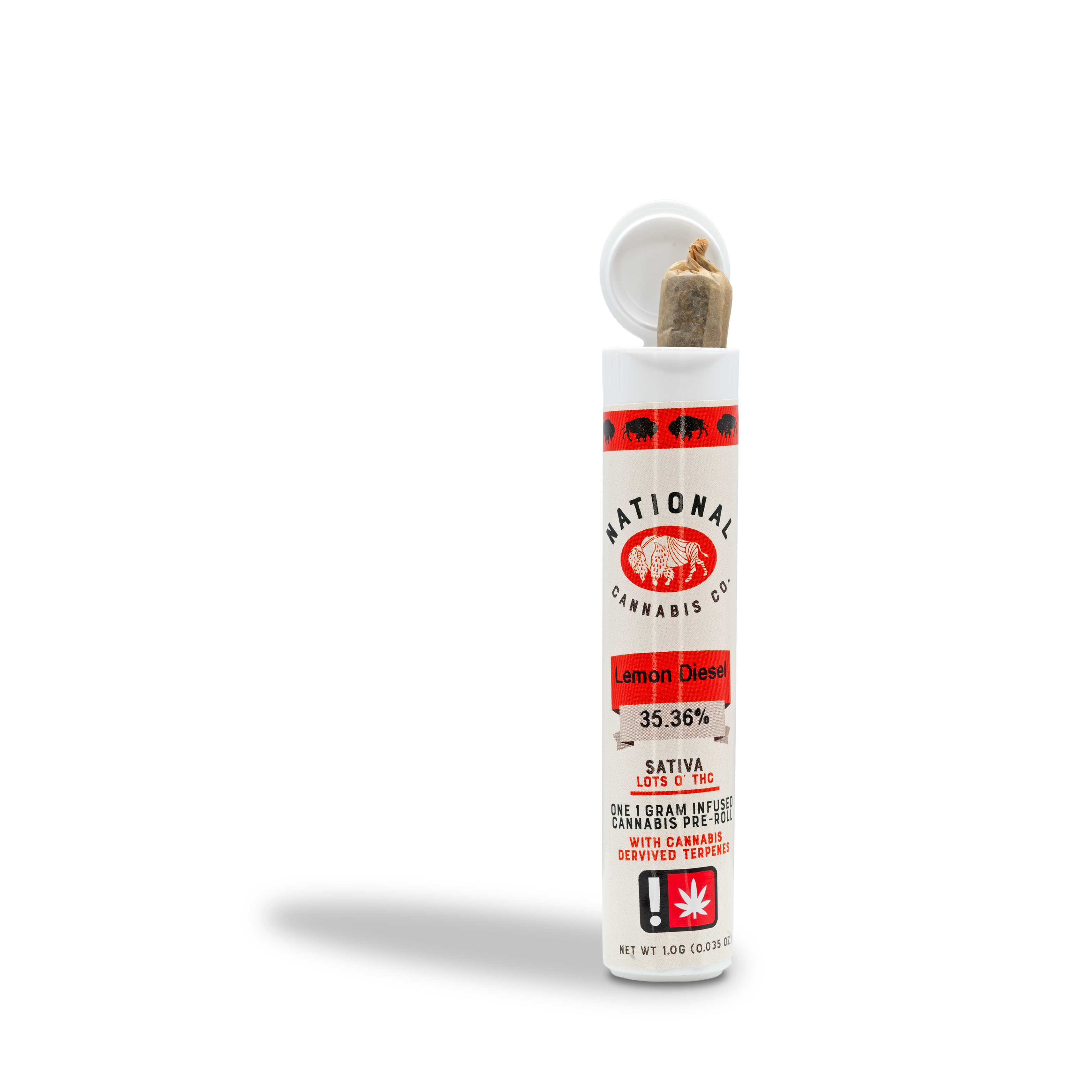 Photograph of product: National Oui'd - Lemon Diesel Infused Pre-Roll