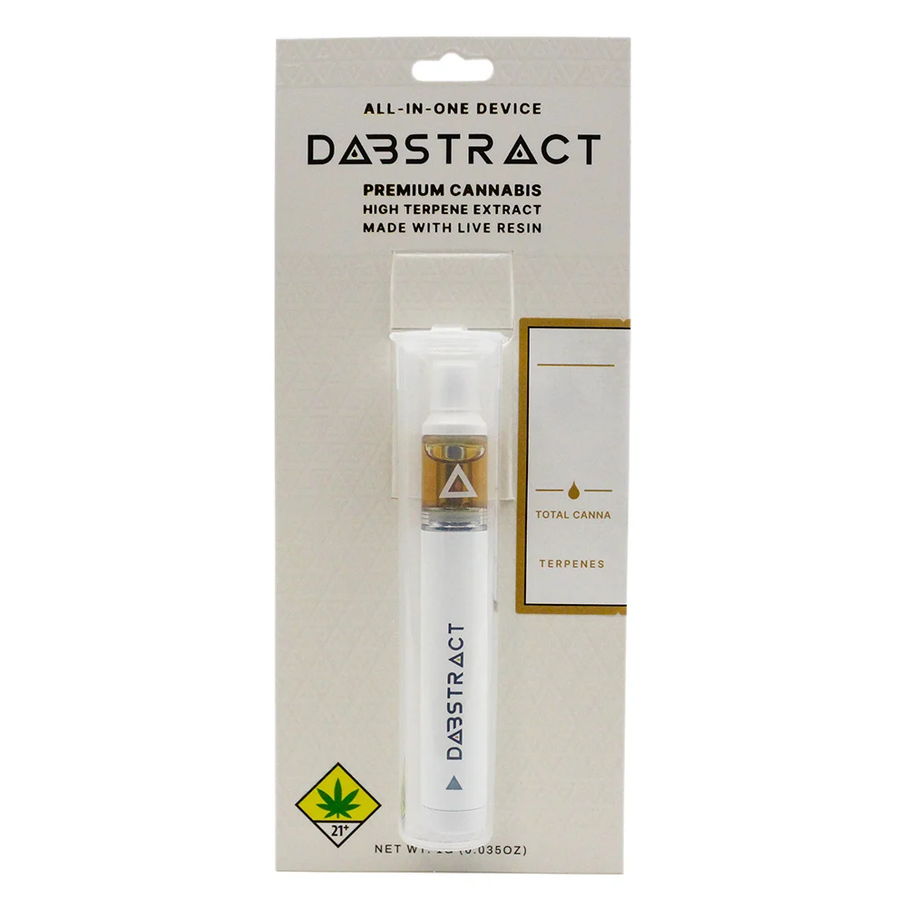 Photograph of product: Dabstract | Sunset Sherbert | Live Resin Disposable | DOH | 1g