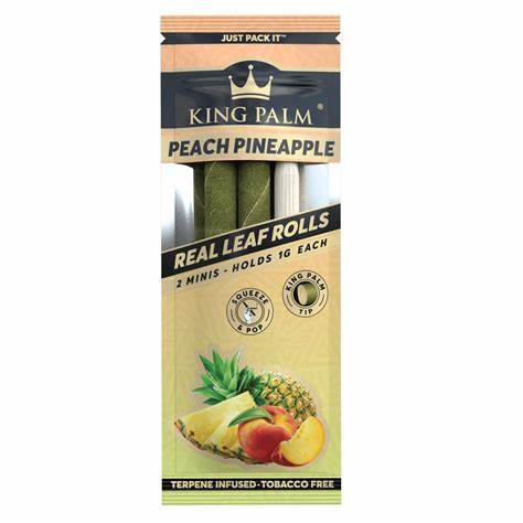 Photograph of product: King Palm - Mini - Peach Pineapple (2ct)
