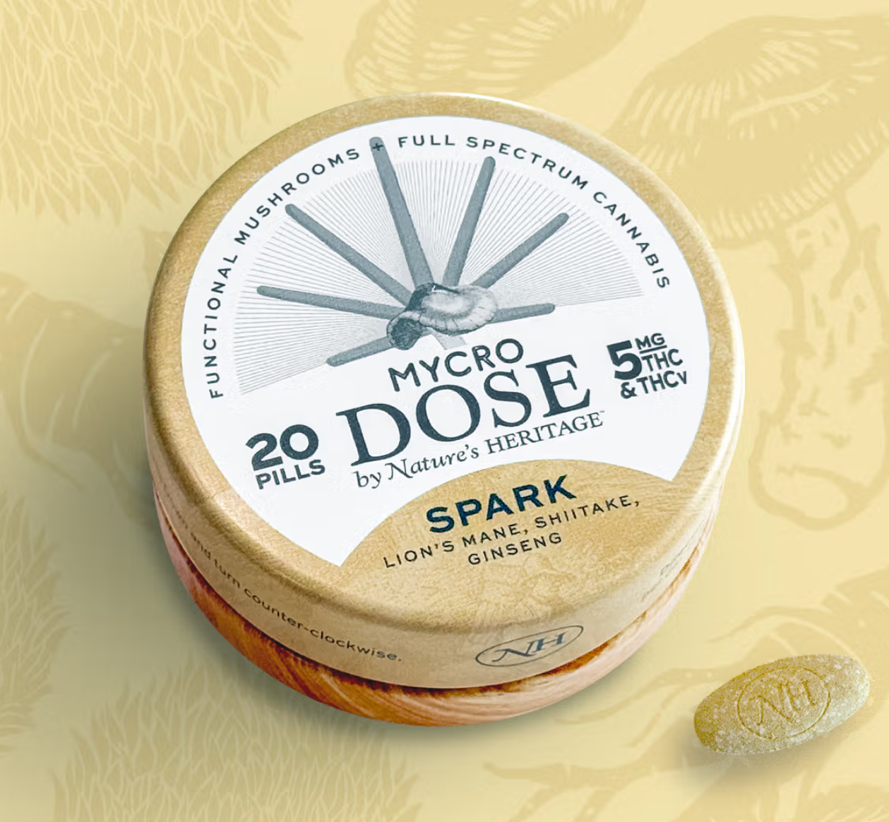 Photograph of product: Mycro Dose - Spark | 5mg