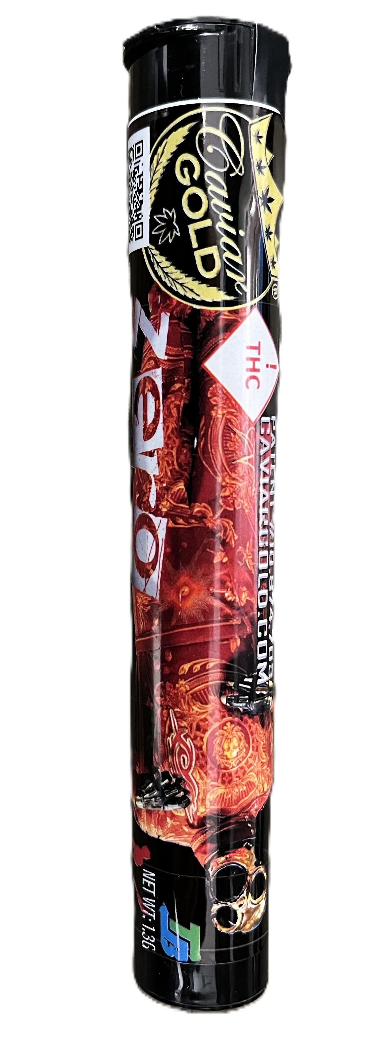 Photograph of product: Slipknot Zero Infused Pre-Roll | 1.5g | Cavi Cone