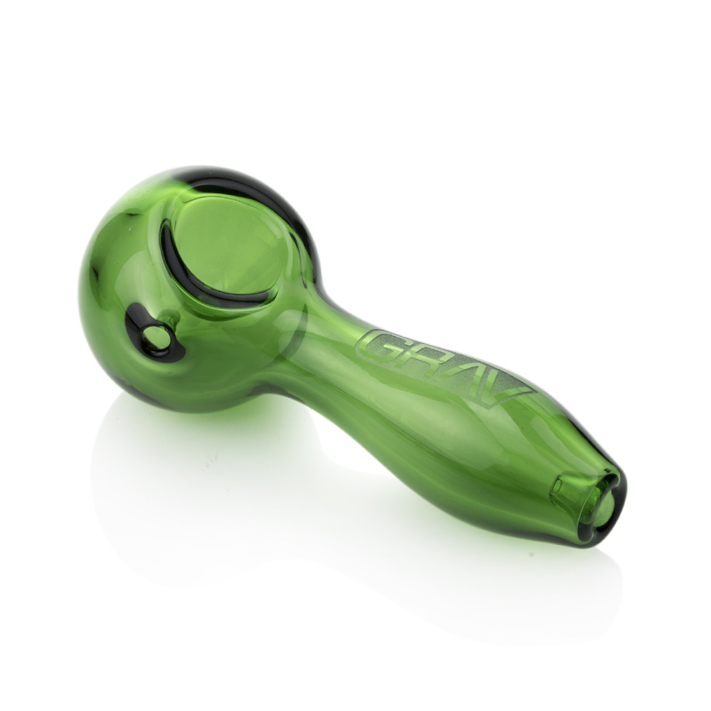 Photograph of product: GRAV Classic Spoon | 4" | Green (TAX INCLUDED)