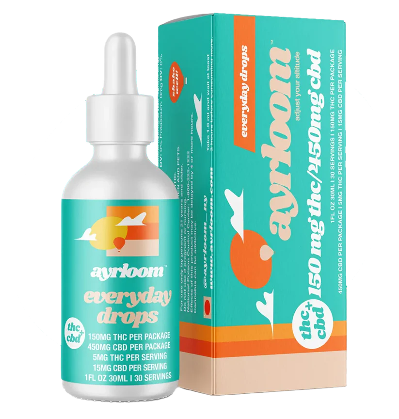 Photograph of product: ayrloom | Everyday Drops | Tincture | 150mg