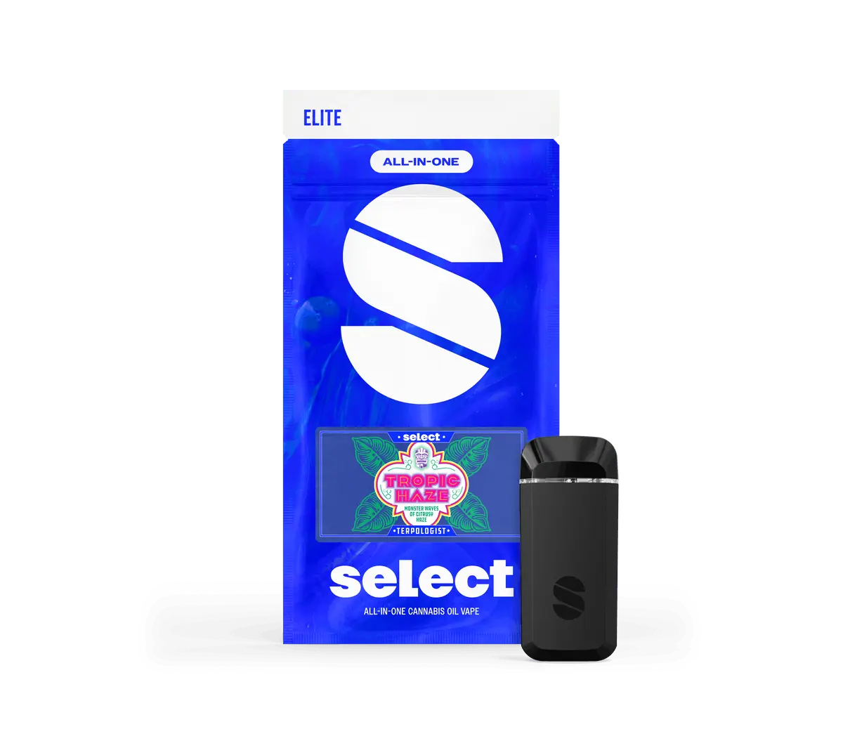 Photograph of product: Select Elite Terpologist Briq All-In-One Vape - Tropic Haze