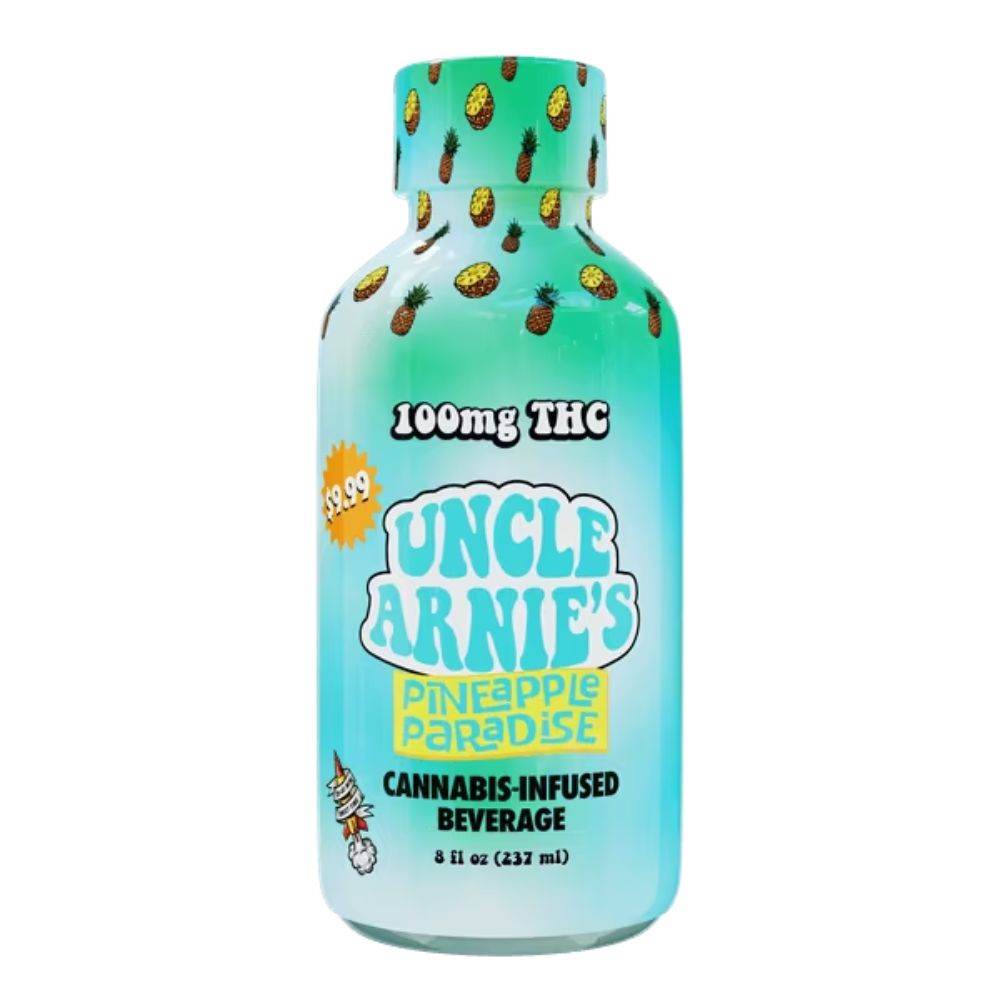 Photograph of product: PINEAPPLE PARADISE 100MG - UNCLE ARNIE'S