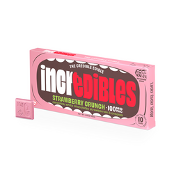 Photograph of product: Strawberry Crunch | 100mg Chocolate Bar