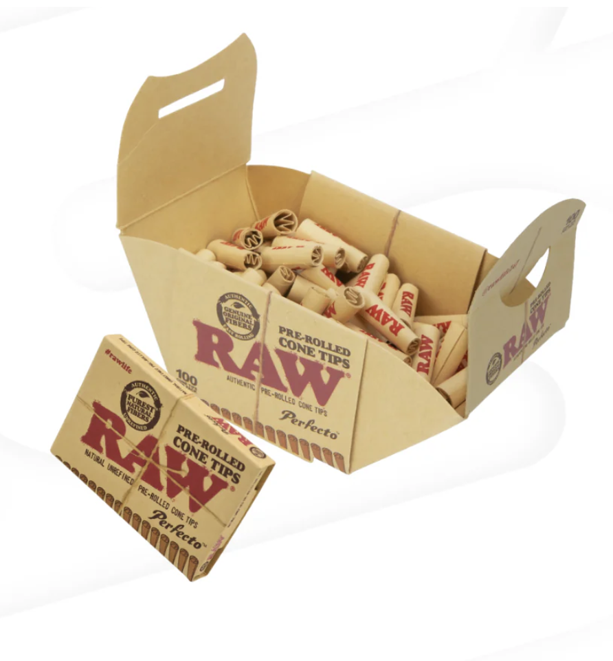 Photograph of product: Cone Tips - RAW | Perfecto - 100pk