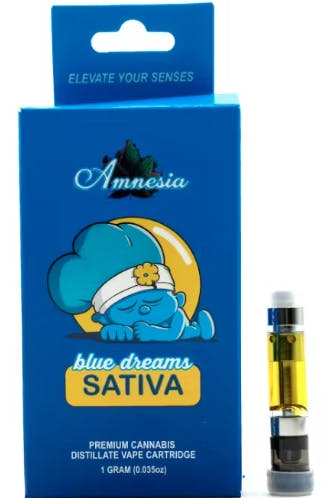 Photograph of product: Amnesia Cartridge | Blue Dream (Oui'd)