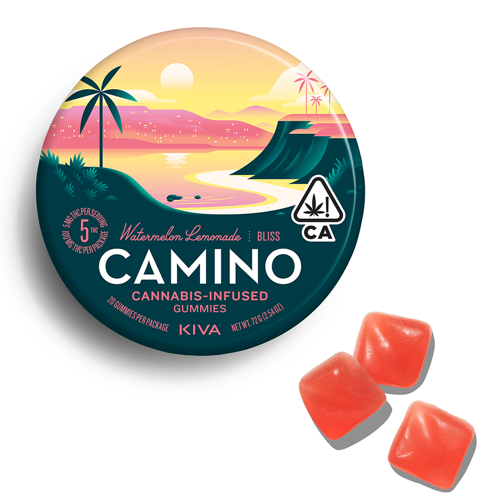 Photograph of product: CAMINO WATERMELON LEMONADE 5MG GUMMIES