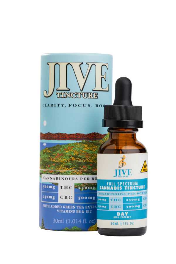 Photograph of product: Jive | Daytime | 2:2:1:1 TH-oui:CBD:CBG:CBC | Tincture