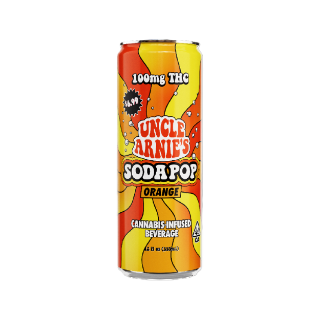 Photograph of product: ORANGE SODA POP 12OZ