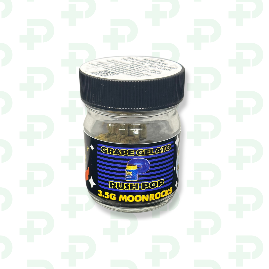 Photograph of product: Better Bee Moon Rocks - Grape Gelato Push Pop - 3.5g