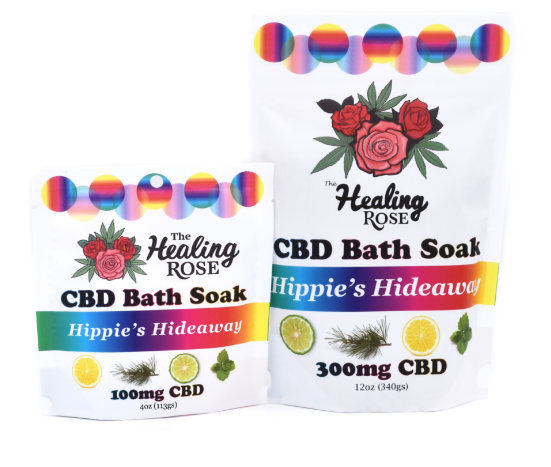 Photograph of product: Hippie's Hideaway - CBD Bath Soak (100mg)