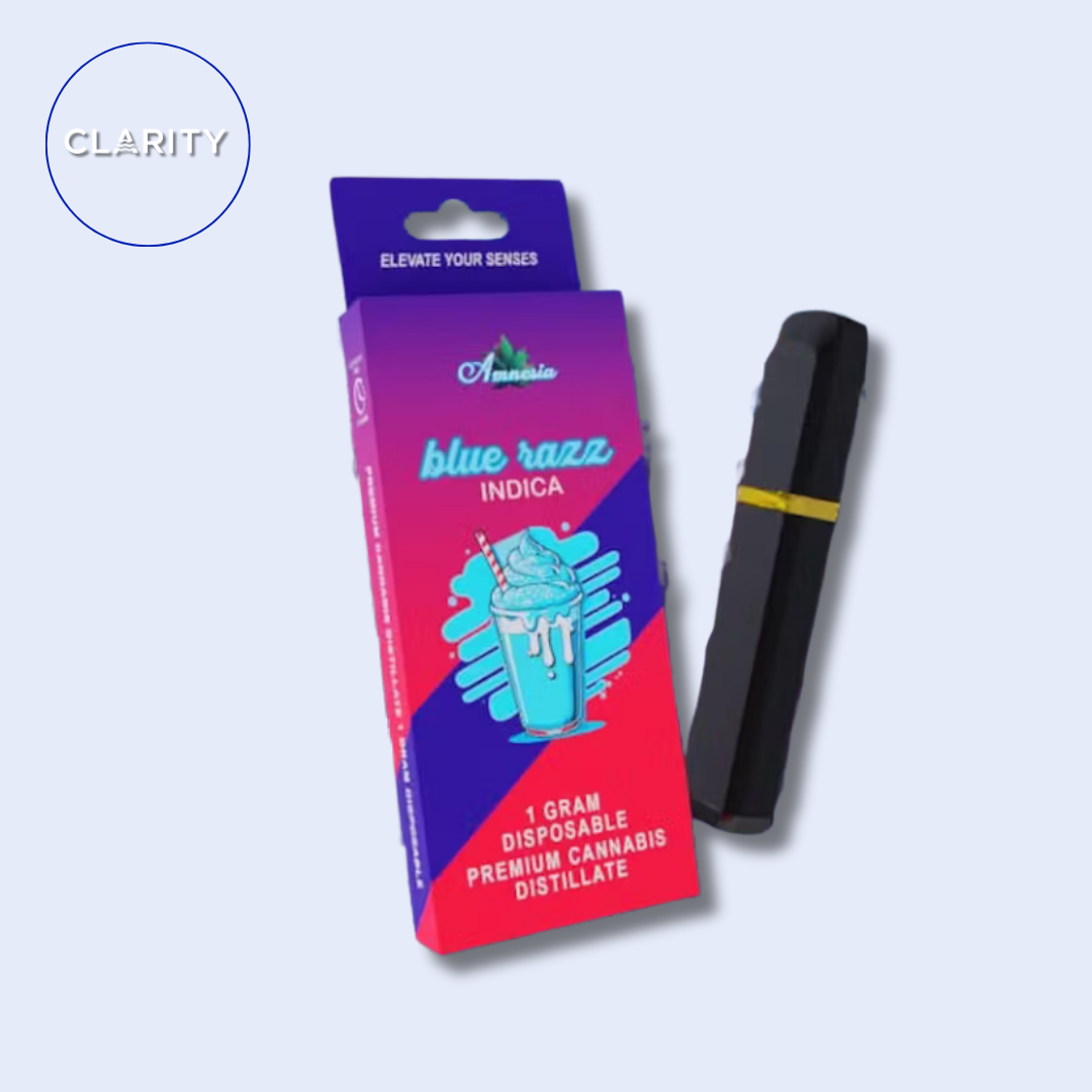 Photograph of product: Amnesia Disposable | Blue Razz