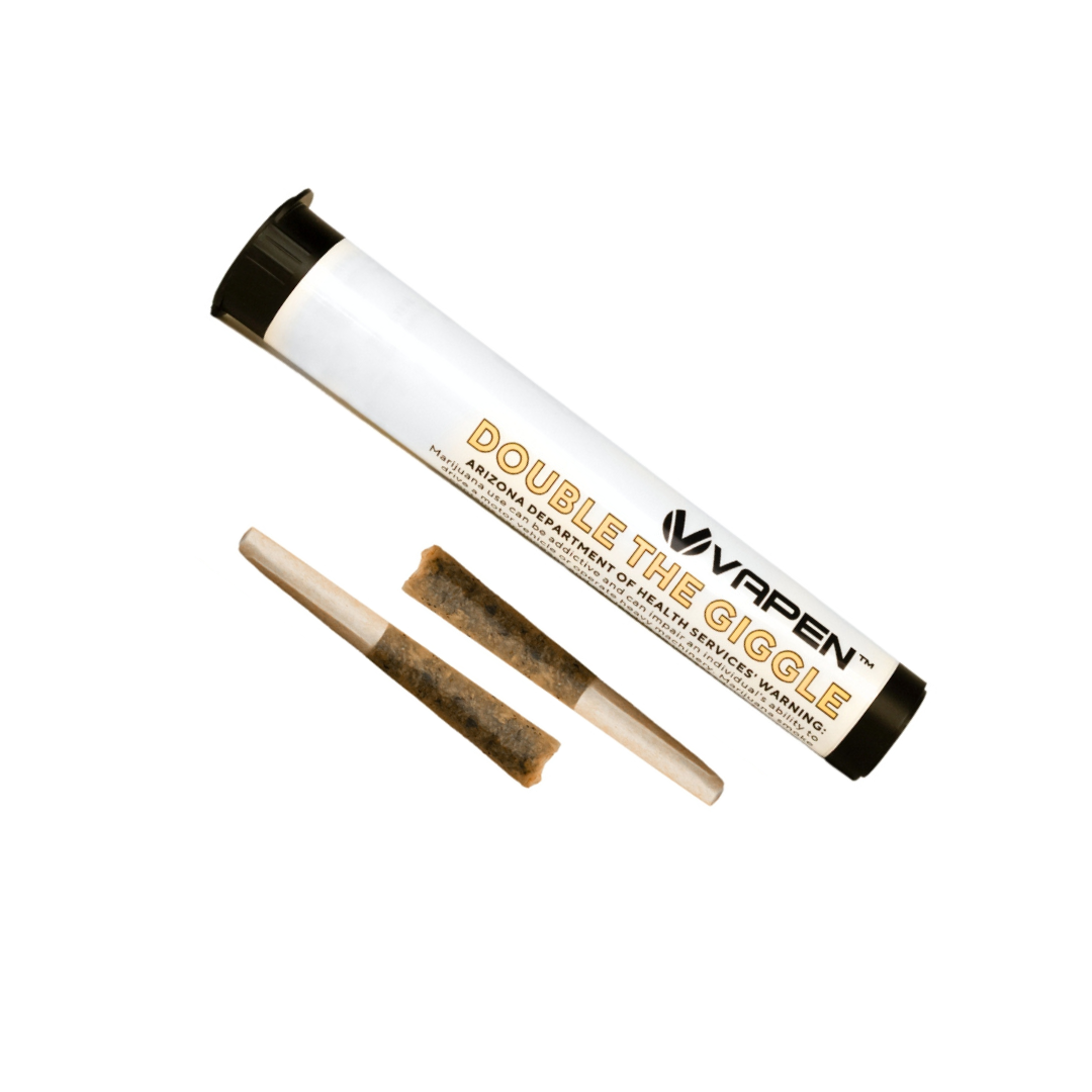 Photograph of product: Strawberry Sherbert Duo Giggle Stick - 1g