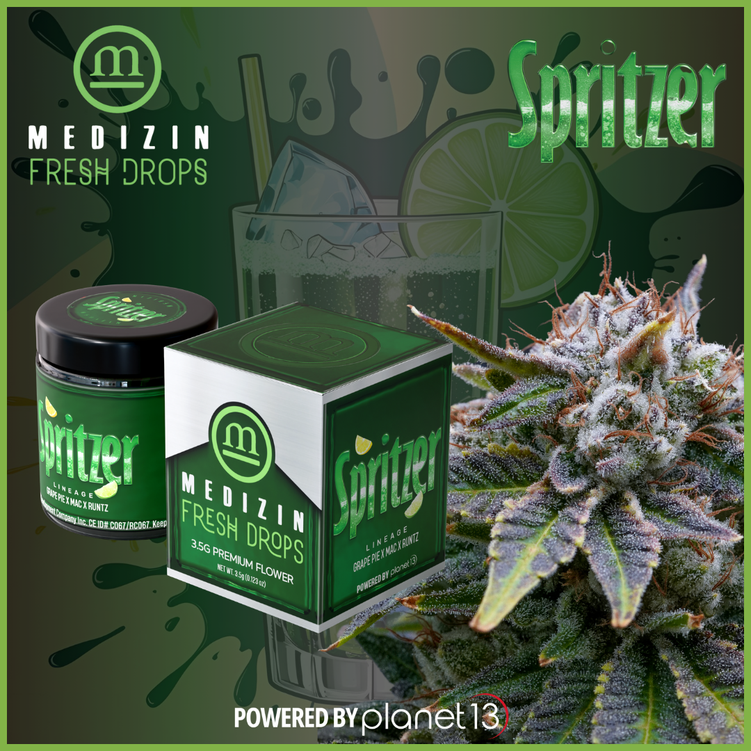 Photograph of product: Medizin Spritzer (H) Flower 3.5g