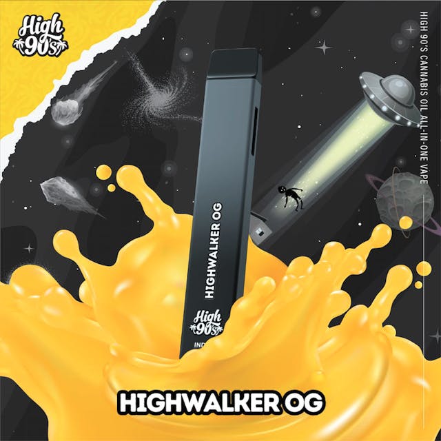 Photograph of product: High 90's | 1g - Highwalker OG - AIO - Oui'd - 