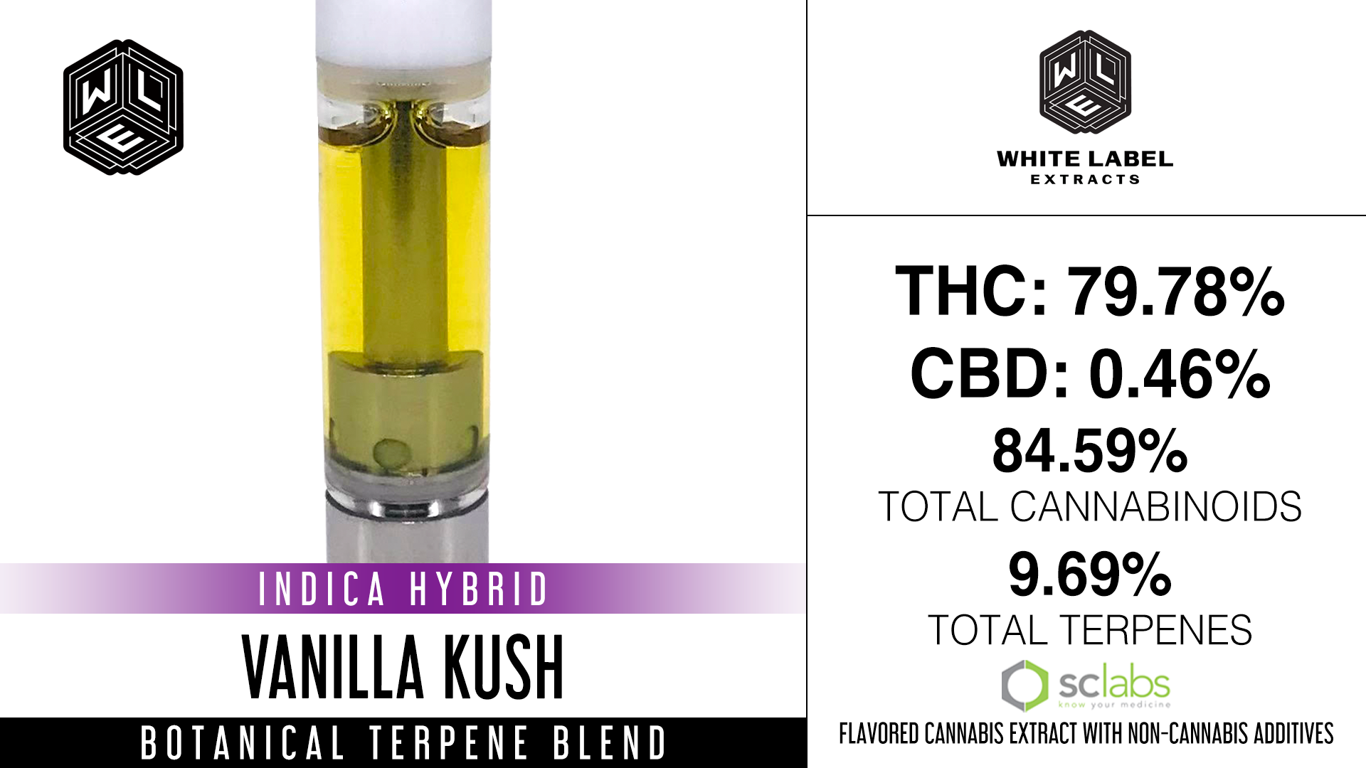 Photograph of product: WLE | Vanilla Kush Botanical Cartridge
