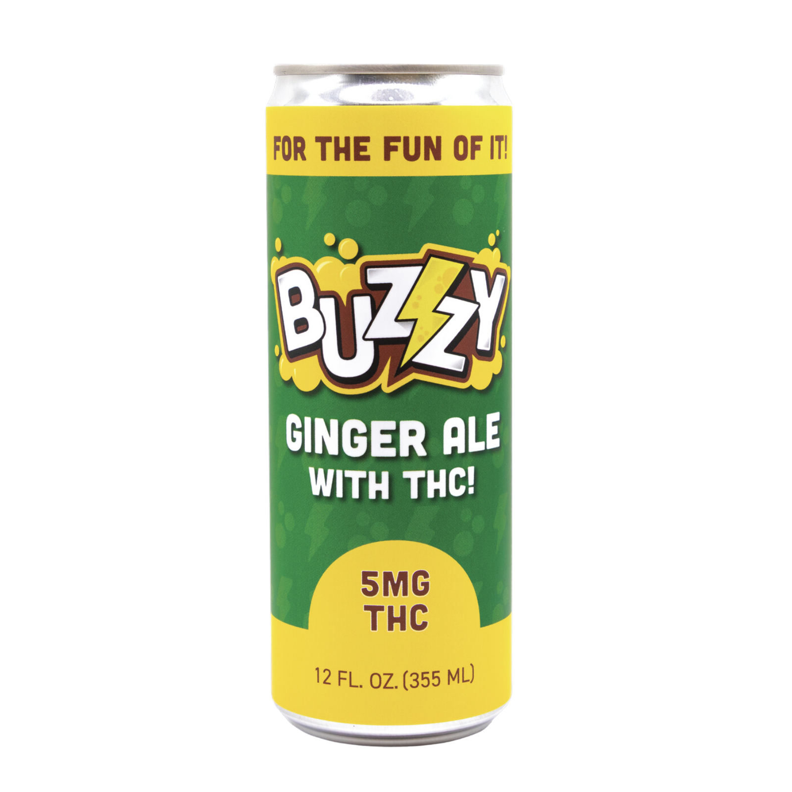 Photograph of product: 5mg Soda | Ginger Ale | Buzzy