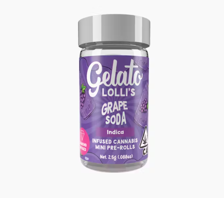 Photograph of product: Grape Soda | Oui'd | 5pk Pre Roll