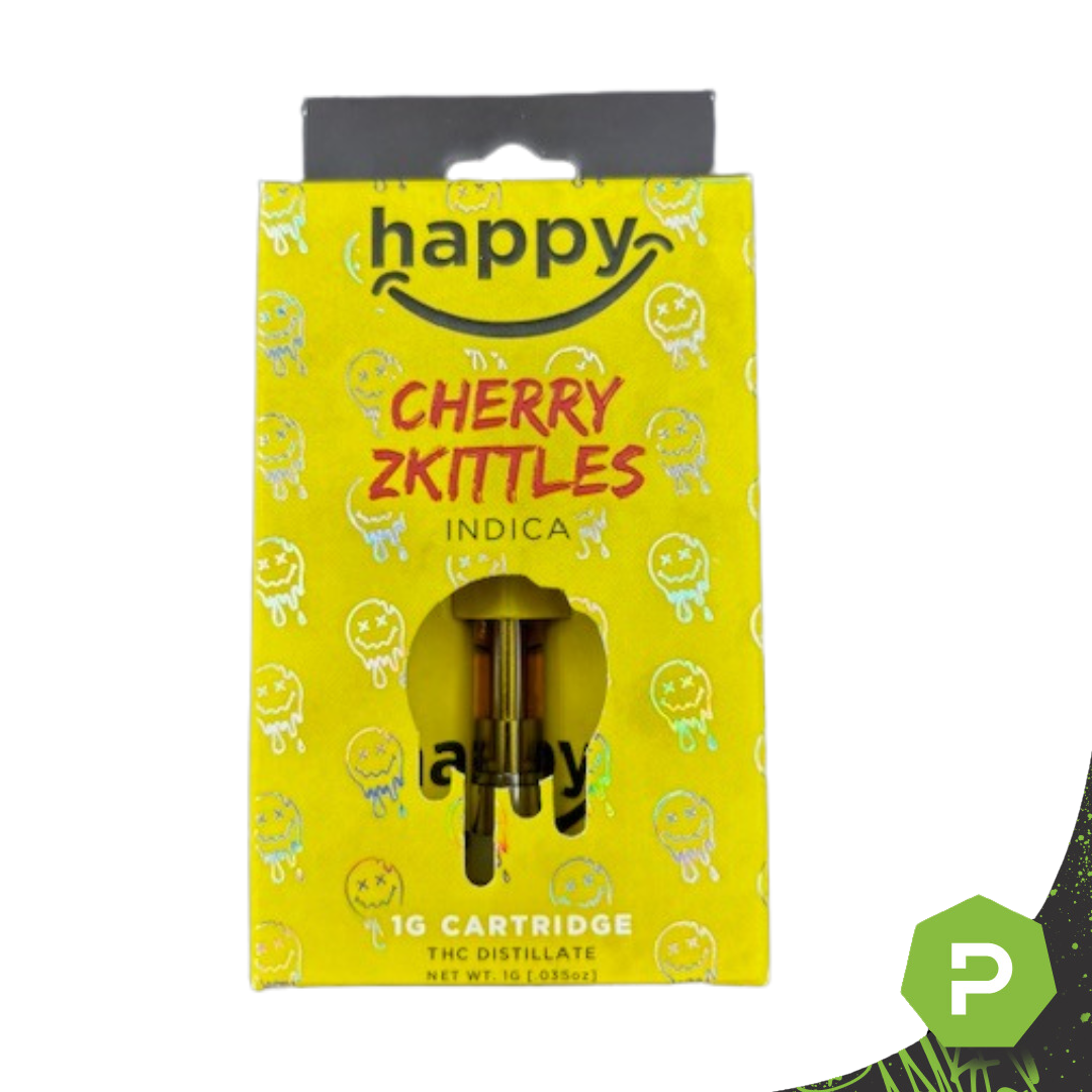 Photograph of product: Happy 510 Cartridge | Cherry Zkittles