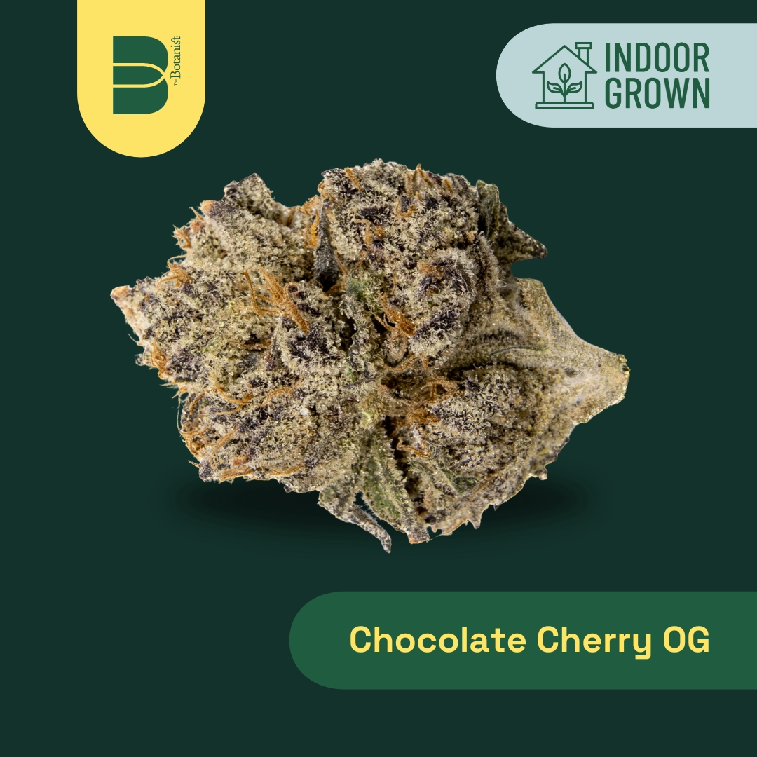 Photograph of product: Chocolate Cherry OG Kush (I) [J27] - 3.5g