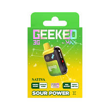 Photograph of product: Geeked | Sour Power | 3G Distillate Disposable