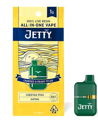 Photograph of product: CHEETAH PISS LIVE RESIN MINI TANK AIO 1G