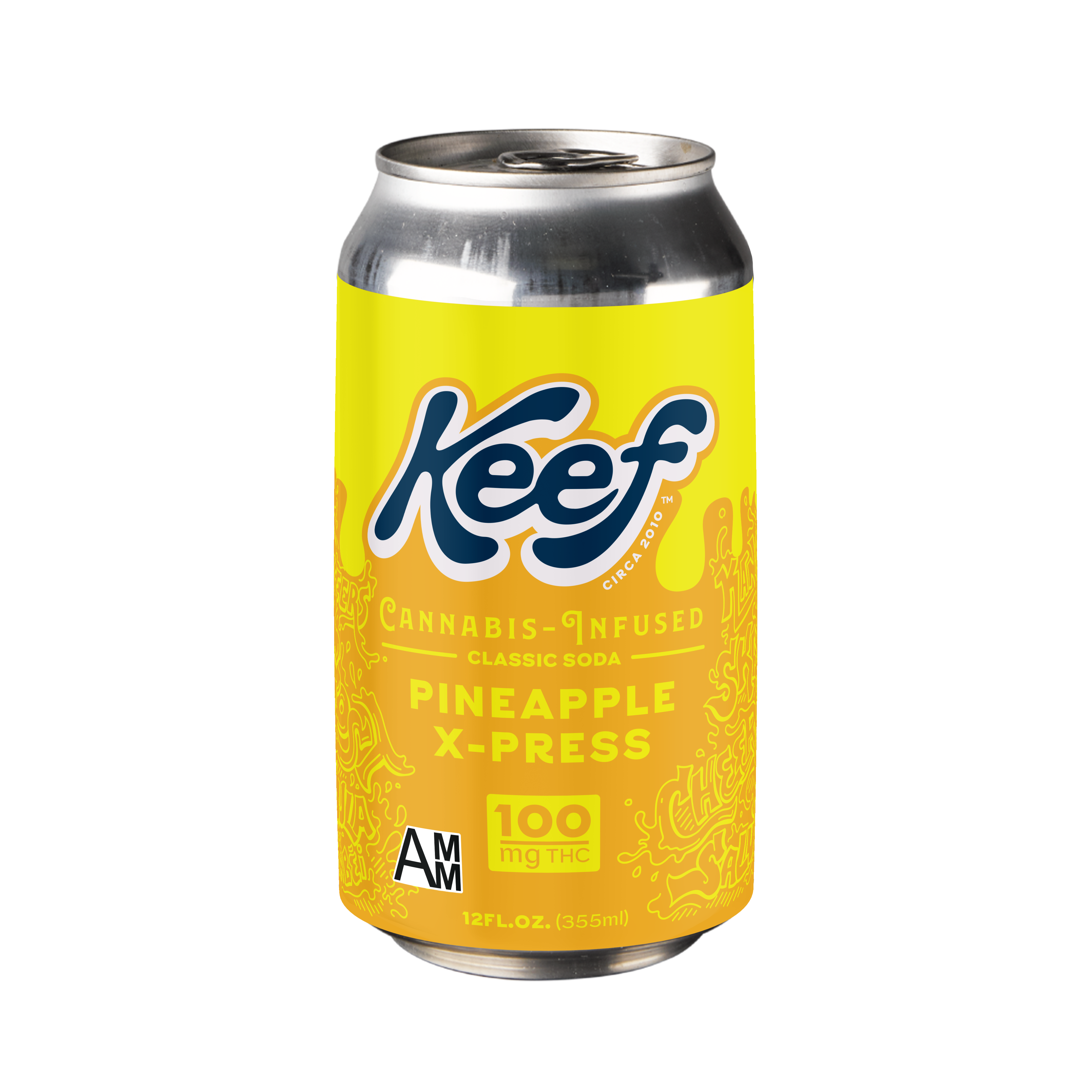 Photograph of product: 100mg Keef - Pineapple X-Press - DHC