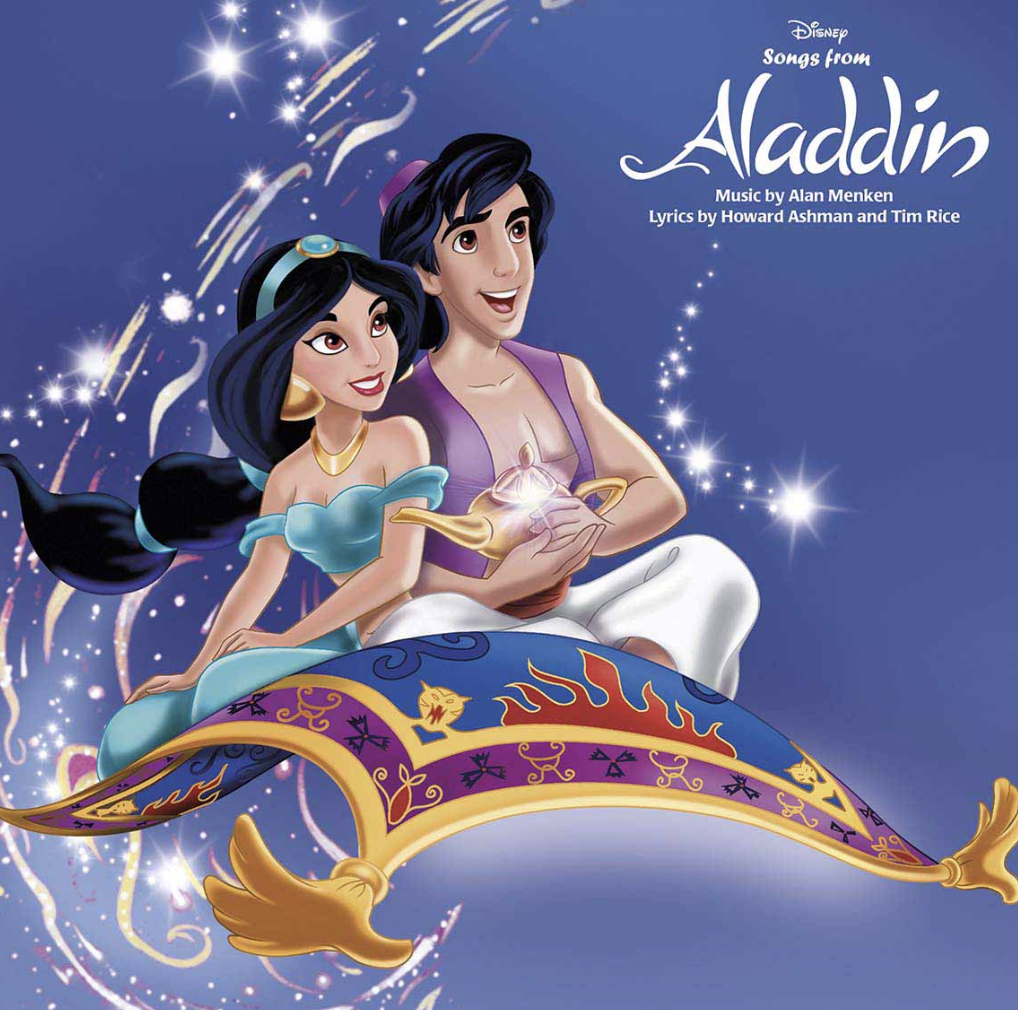 Photograph of product: VARIOUS ARTISTS - ALADDIN SOUNDTRACK