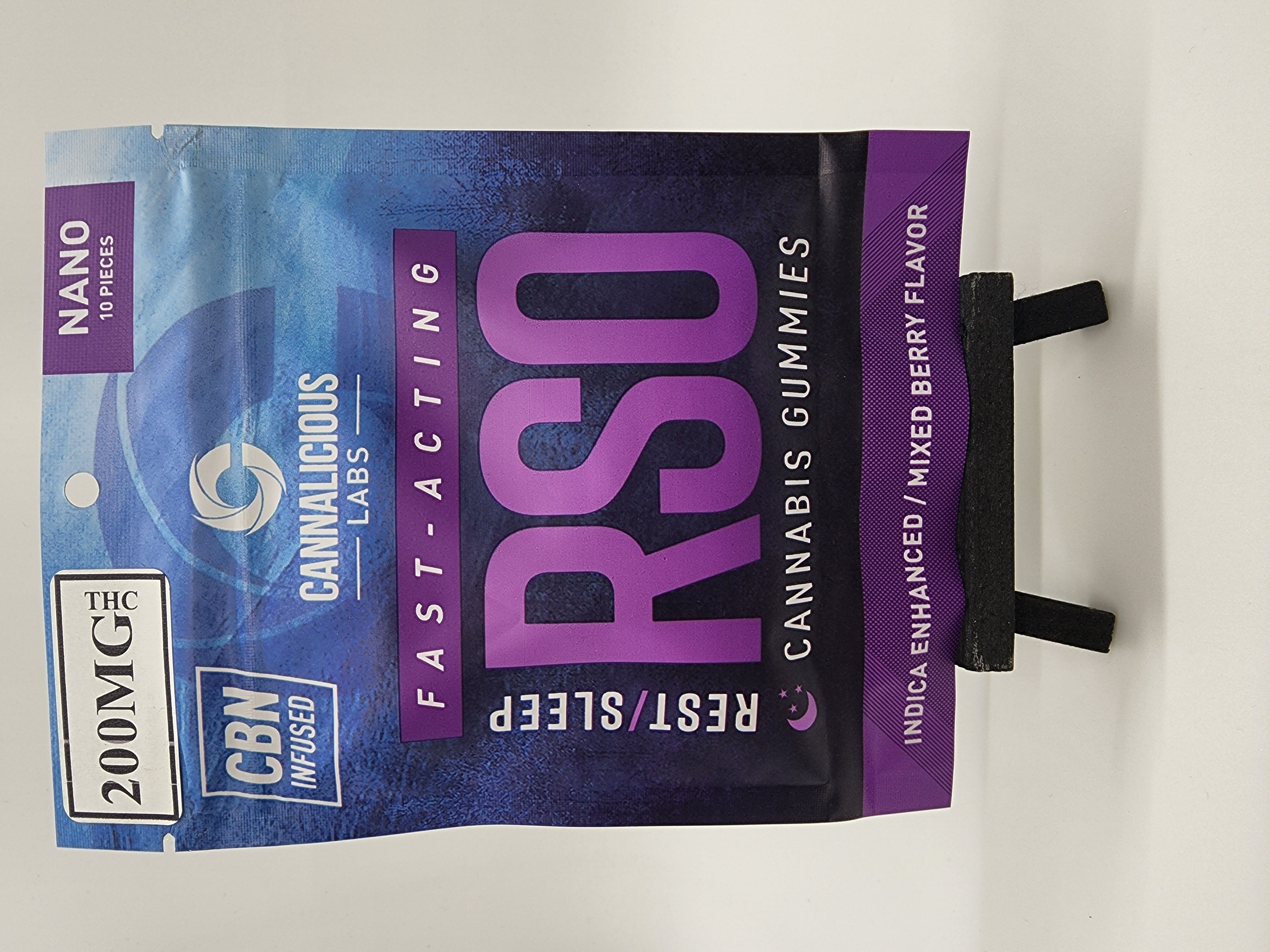 Photograph of product: CL | HC* RSO Rest Mixed Berry Gummy | 200mg (AU)