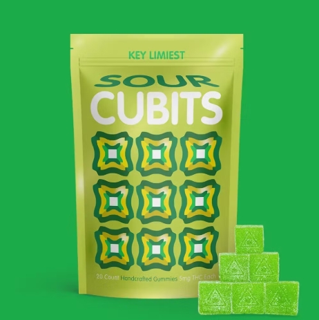 Photograph of product: Sour Key Limiest | 20 x 5mg