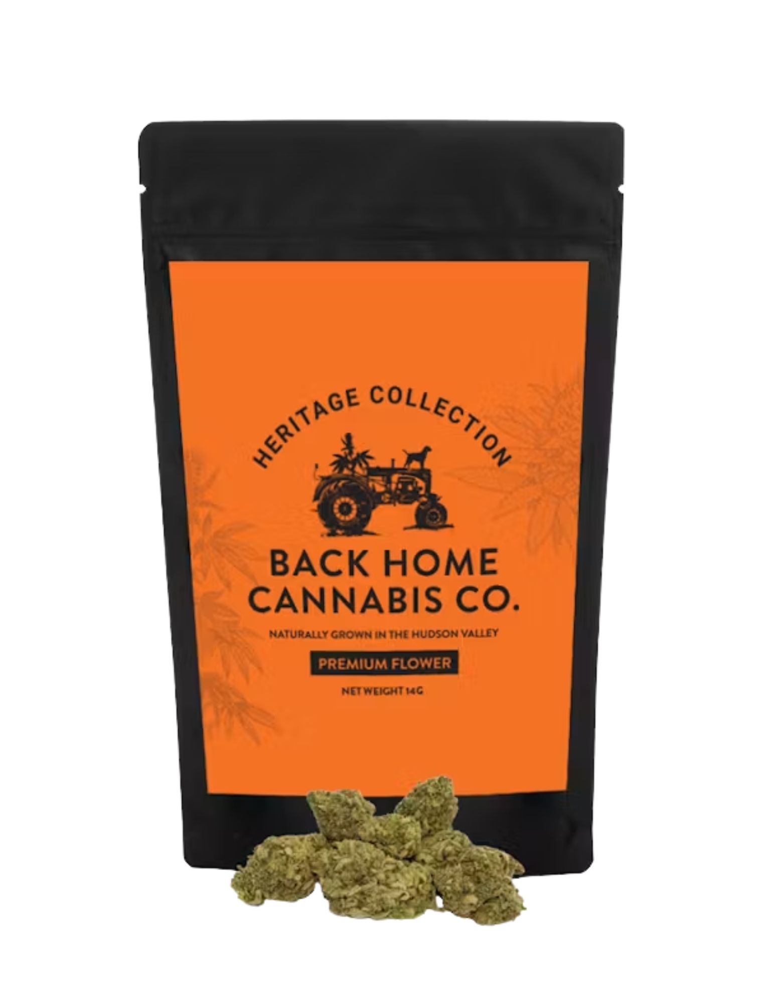 Photograph of product: Back Home Oui'd Co. | 14g Flower Bag | Acapulco Gold