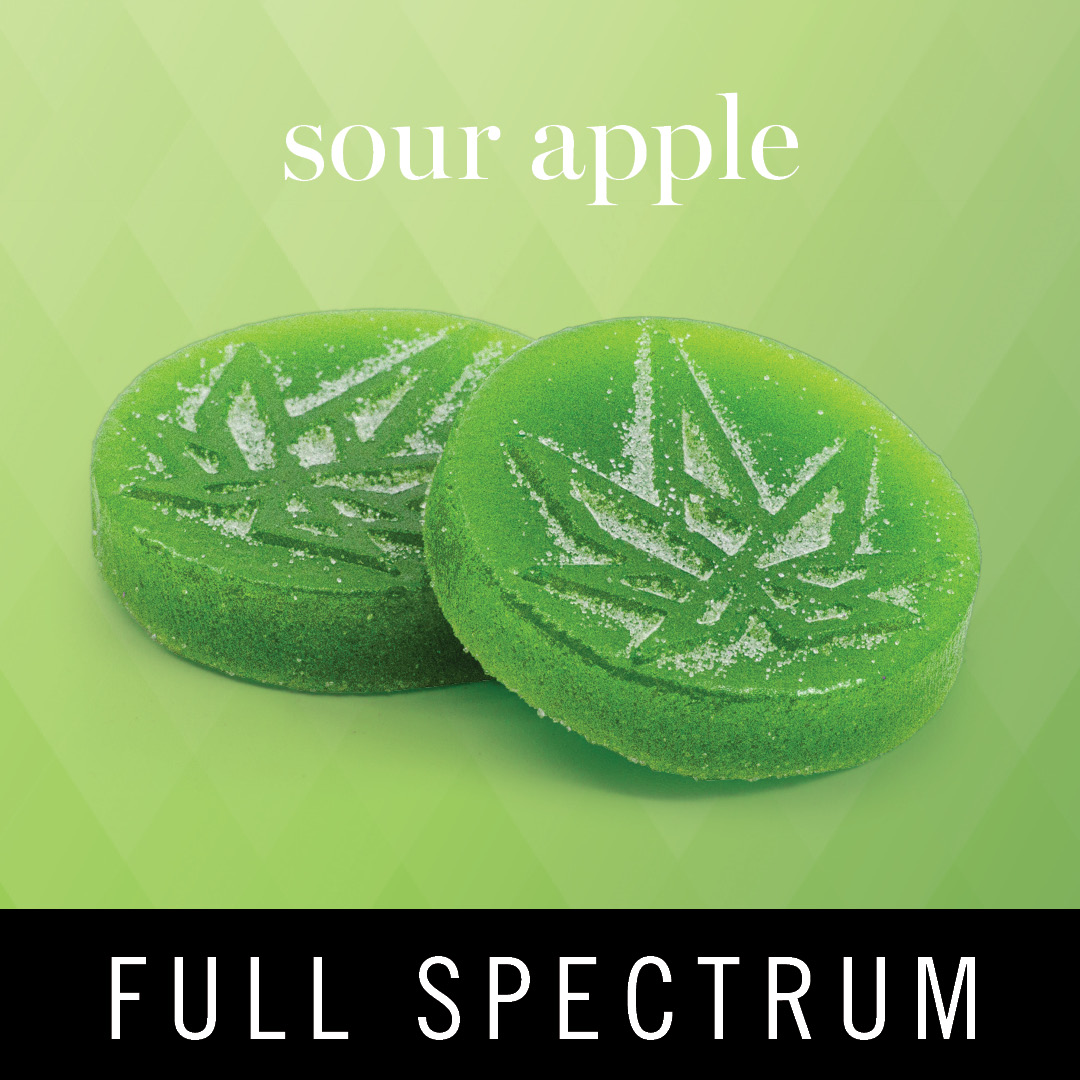 Photograph of product: Levitate Gummy 4 Pack - Sour Apple - 200mg