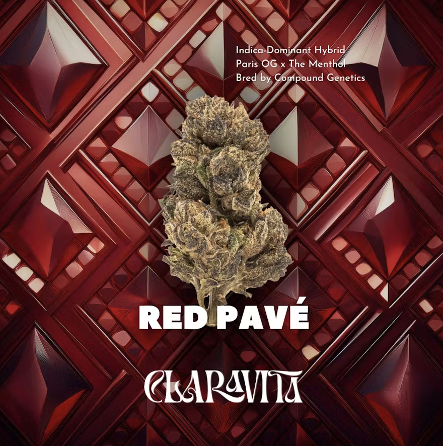 Photograph of product: Red Pave 3.5g