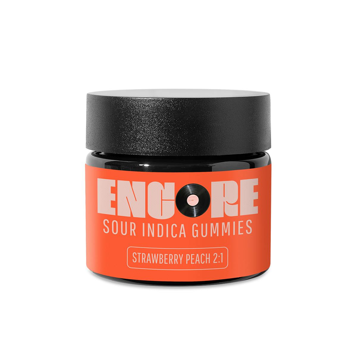 Photograph of Product: Sour Strawberry Peach 2:1 CBD 110mg | 10pk - 