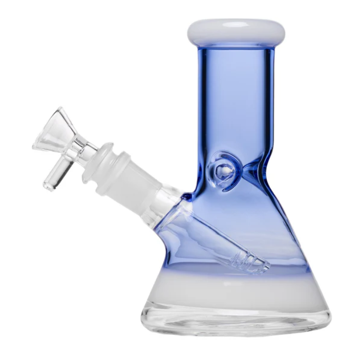 Photograph of product: Bong - 6" Beaker Bong - Light Blue