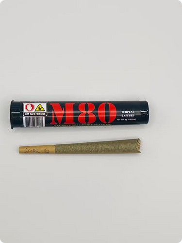 Photograph of product: M80 - Live Resin Infused Pre-Roll