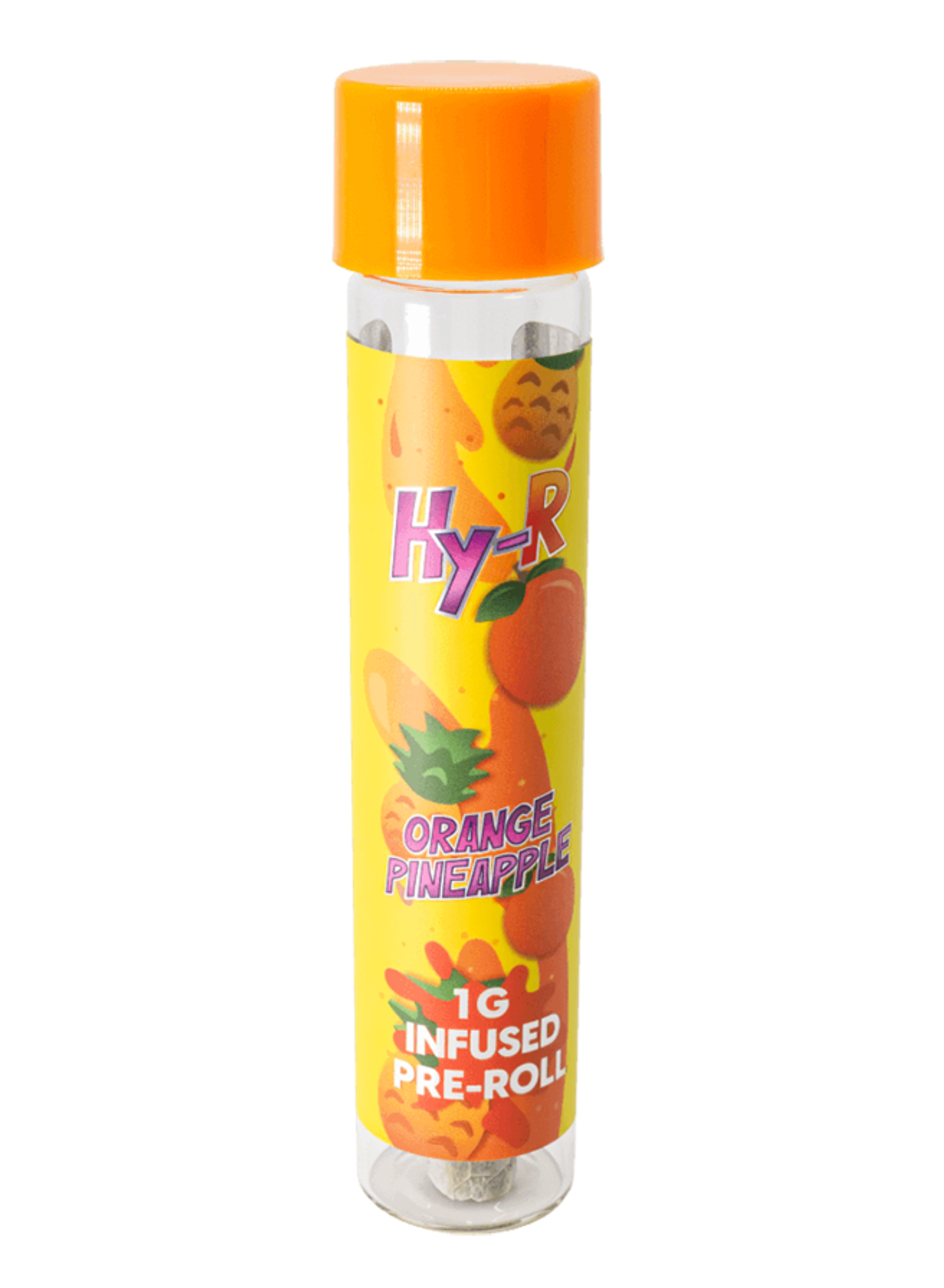 Photograph of product: Hy-R Orange Pineapple Infused Preroll Rec