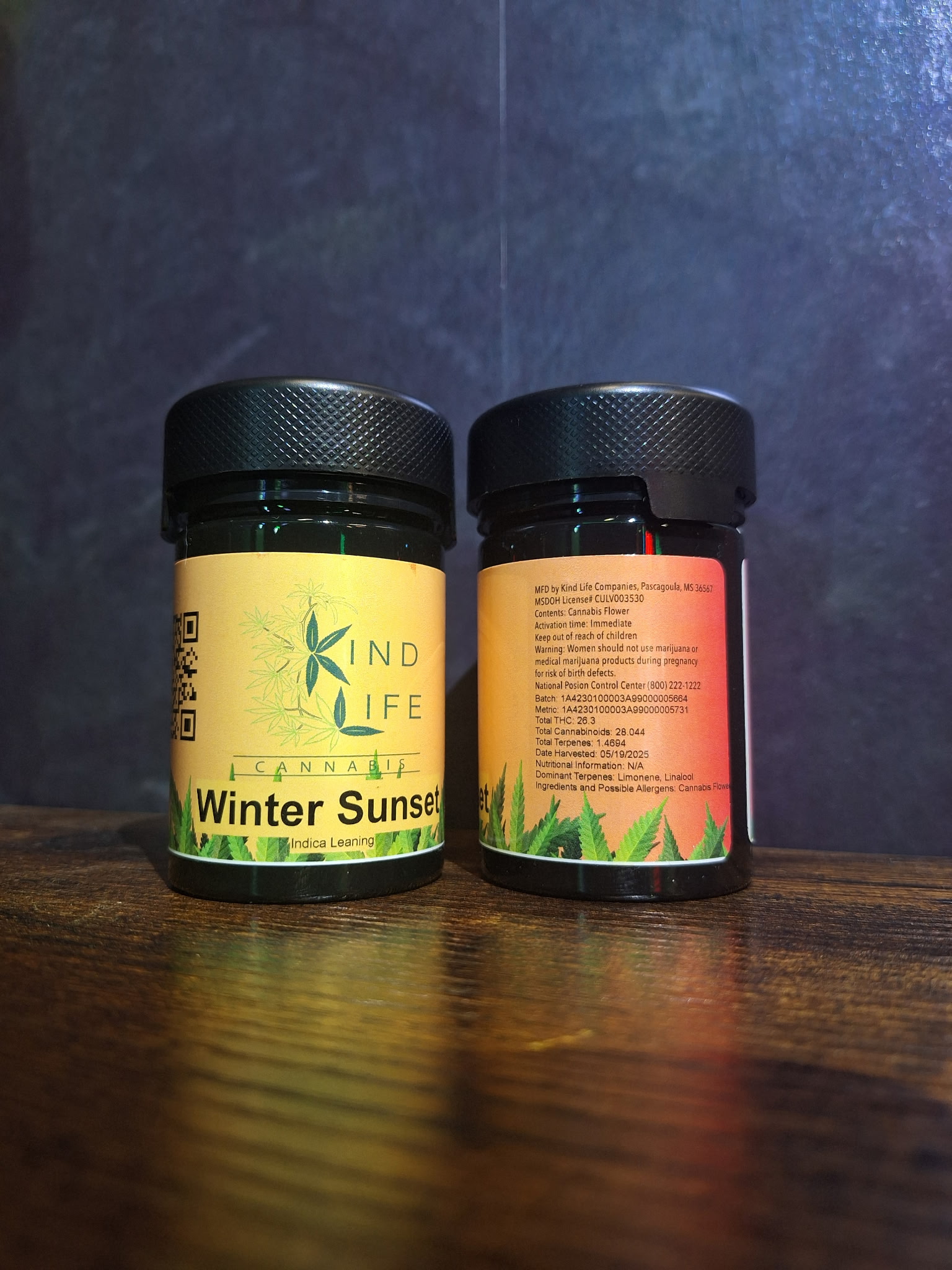 Photograph of product: Winter Sunset Kind Life - 3.5g