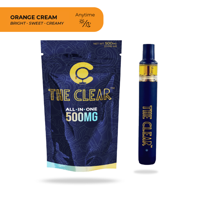 Photograph of product: Orange Cream | Disposable | 0.5g