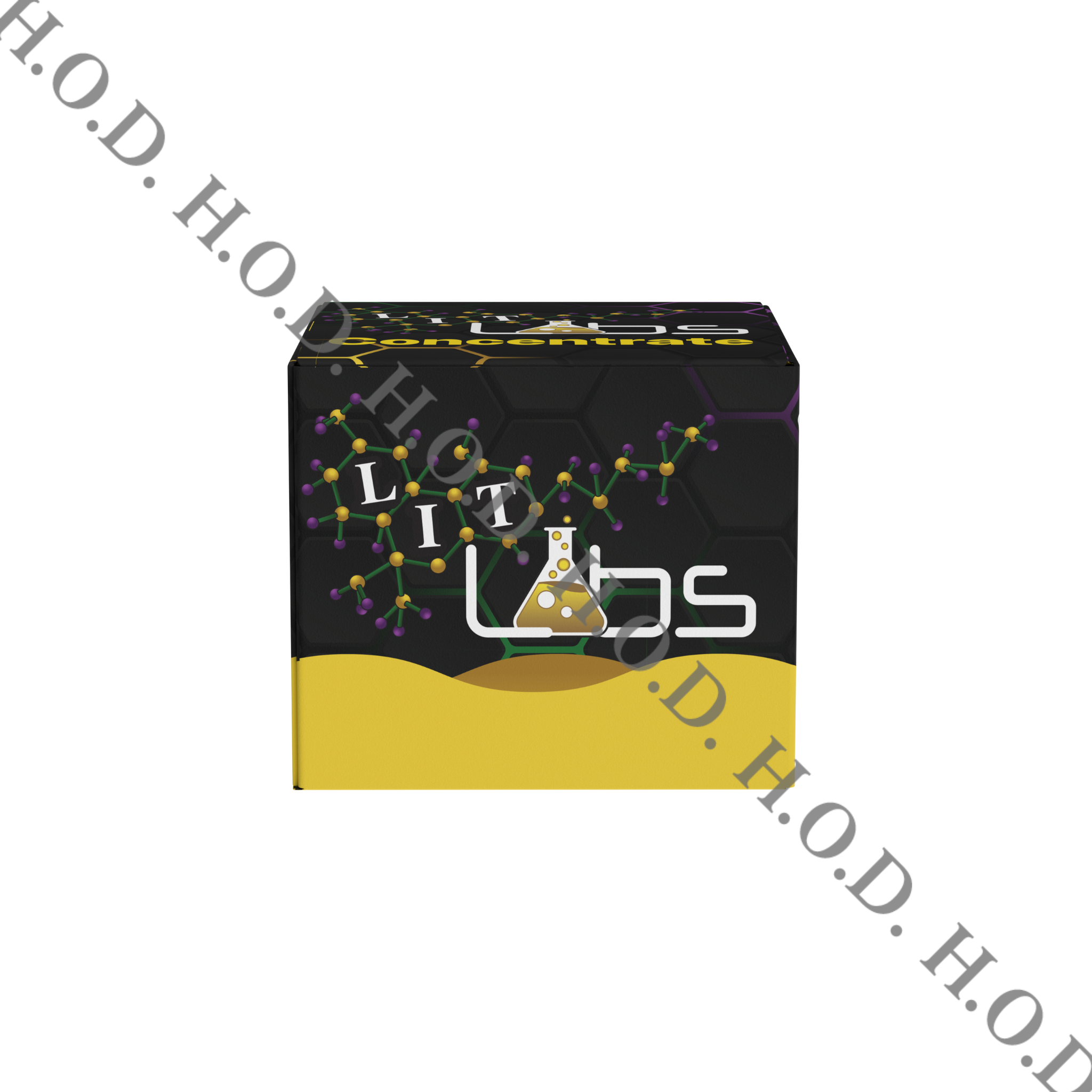 Photograph of product: Lit Labs Gush Mints x Smackerz Cured Resin 1g