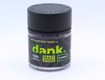 Photograph of product: Dank | Beast Mode | Oui'd-Hybrid | Jar - 3.5g