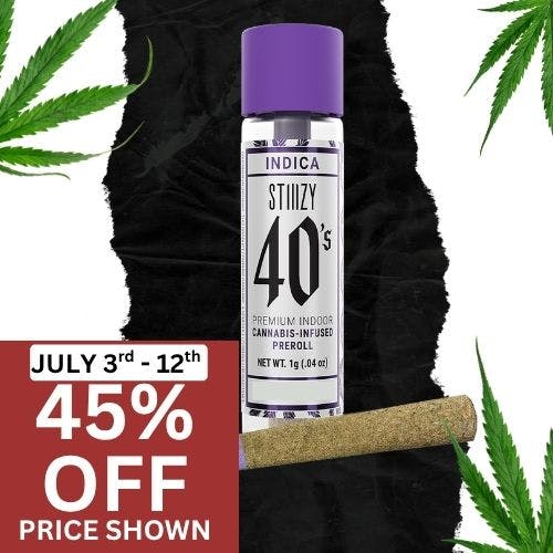 Photograph of product: Purple Punch (I) - 1G 40's Pre-Roll - Retail