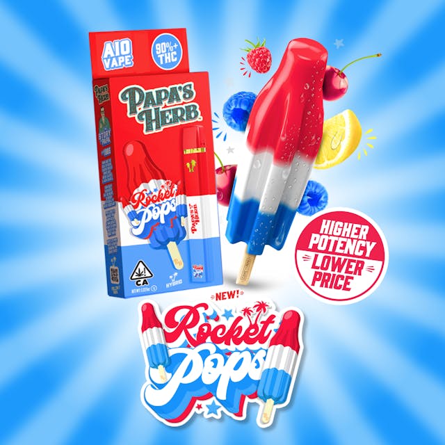 Photograph of product: Rocket Pop All-In-One (1g) - 