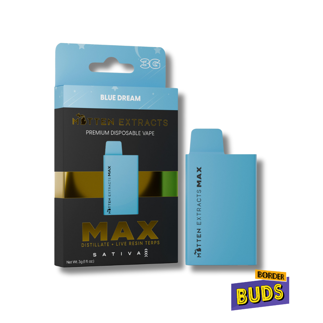 Photograph of product: Blue Dream | Mitten Extracts | 3g | Disposable