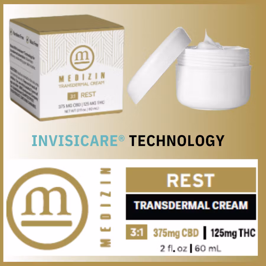 Photograph of product: 100mg 3:1 Medzin Cream
