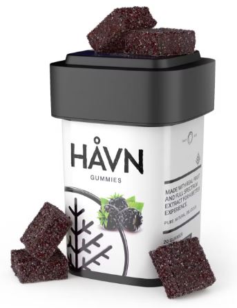 Photograph of product: Blackberry 2:1 TH-oui:CBN | 20pk | 150mg