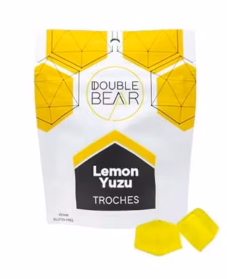 Photograph of product: Lemon Yuzu | 10mg Troches | 2pk